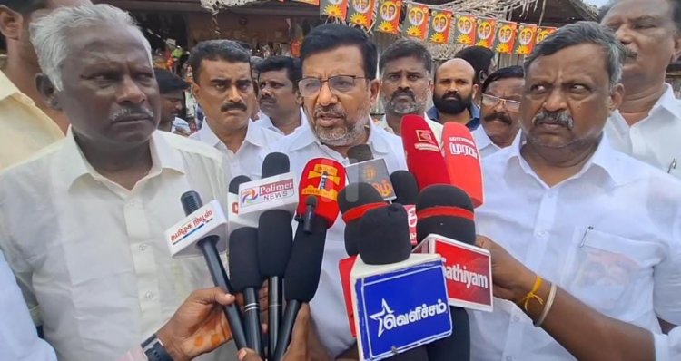 நத்தம் -மாநில அரசு ஜாதிவாரி கணக்கெடுப்பு நடத்துவது பொருத்தமற்றது திண்டுக்கல் பாராளுமன்ற வேட்பாளர் சச்சிதானந்தம் பேட்டி