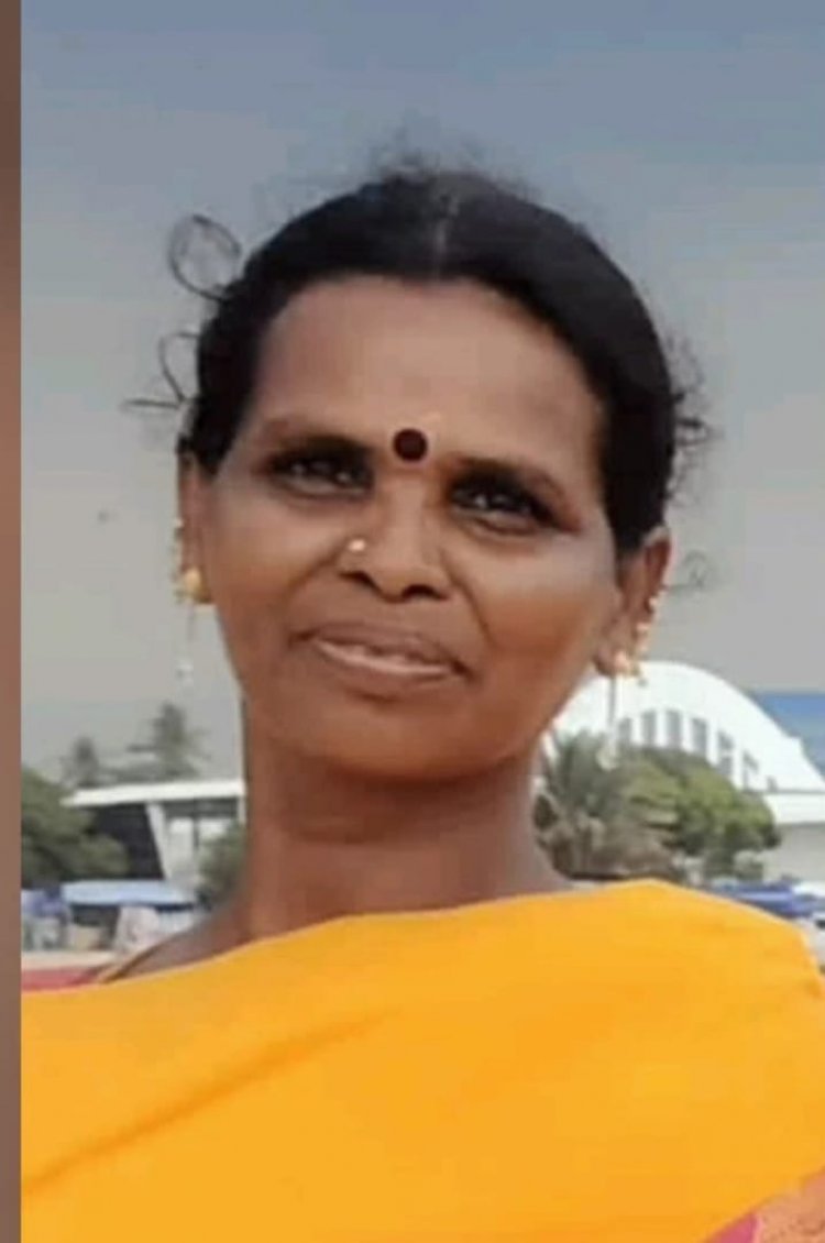 திருப்பத்தூர் அருகே நெல் அறுவடை செய்யும் கனரக இயந்திரத்தில் சிக்கி பெண் சம்பவ இடத்திலேயே பலி