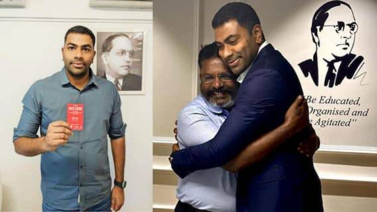 விசிக-வை ஆதவ் அர்ஜூனா உடைப்பார்" திமுக கூட்டணி கட்சித் தலைவர் பரபரப்பு பேட்டி