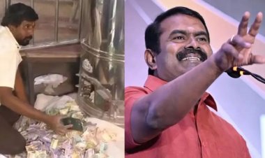 ஐபோன் முருகனுக்குத்தான் சொந்தம்! சரி ரைட்டு கோயில் உண்டியலில் வெடிகுண்டு விழுந்தால்? சீமான் கேள்வி