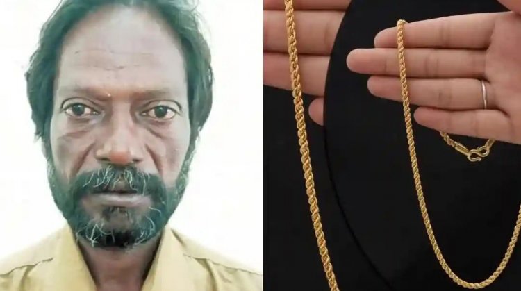 ஆட்டோவில் வந்த பெண் ஆசிரியரை மிரட்டி 10 பவுன் நகையை பறித்த ஆட்டோ டிரைவர்.! மகனே போலீஸில் ஒப்படைத்தார்.!