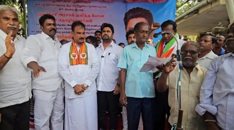 புதுச்சேரி அரசியலில் வர விருப்பம் லாட்டரி அதிபர் மார்டினின் மகன் ஜோஸ் சாரல்ஸ்