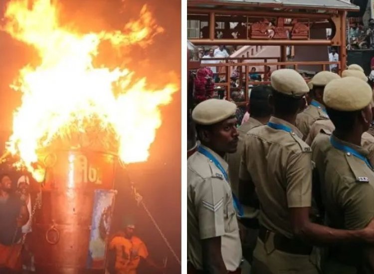 திருவண்ணாமலை கோவில் தீபத் திருவிழாவின் போது தமிழ்நாடு அரசின் பாதுகாப்பு விதிமுறைகளால் குற்றங்கள் தடுக்கப்பட்டது.!