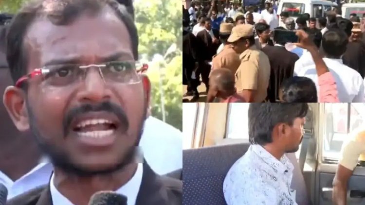 பயந்தா ஏன் போலீஸ் வேலைக்கு வரீங்க? நெல்லை கோர்ட்டில் கொலையாளியை மடக்கி பிடித்த வக்கீல் ஆக்ரோஷம்