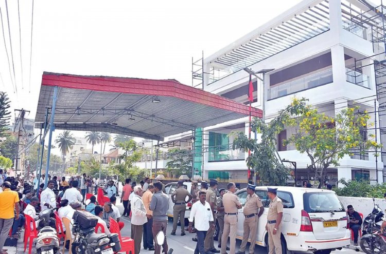 அமைச்சர் துரைமுருகன் வீட்டில் அமலாக்கத் துறைதொடர் சோதனை