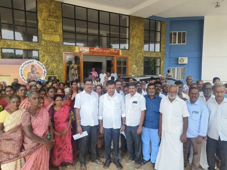 நாச்சிபாளையம் ஊராட்சியை மாநகராட்சியுடன் இணைப்பதை கை விட கோரிக்கை