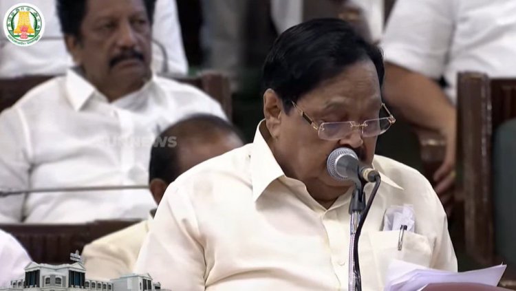 அரசியல் சாசனத்திற்கு விரோதமாக ஆளுநர் செயல்படுகிறார் அமைச்சர் துரை முருகன்