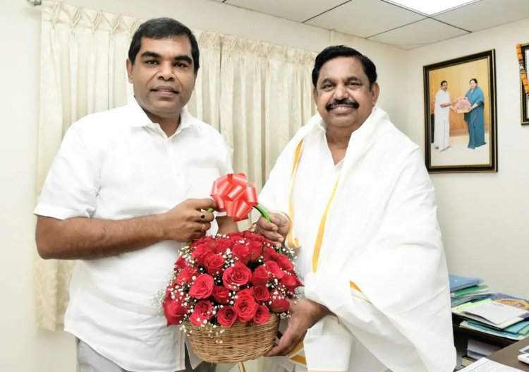 அதிமுக சார்பில் ஈரோடு இடைத்தேர்தலில் போட்டிய ஆற்றல் அசோக் குமார் விருப்ப மனு.!