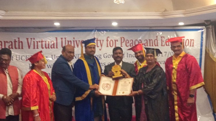 ஜெனிவா சார்பில் 2025 ஆம் ஆண்டின் உயர்கல்வி மற்றும் சமூக சேவைக்கான மதிப்புநிறை டாக்டர் பட்டம்.!