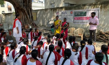 வாலாஜாபேட்டை அருகே அரசு கல்லுரி மாணவிகள் நாட்டு நலப்பணிகள் முகாம்.!