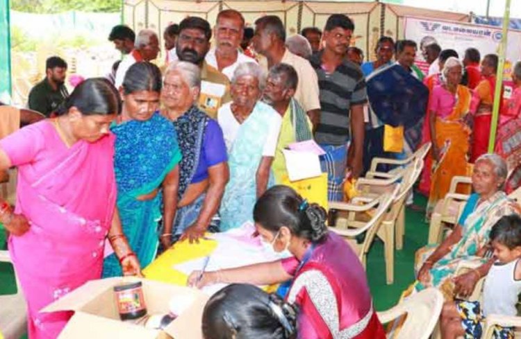 பாதாள செம்பு முருகன் அறக்கட்டளை மற்றும் திண்டுக்கல் வடமலையான் மருத்துவமனையும் இணைந்து தைப்பூசத்தை முன்னிட்டு மாபெரும் இலவச மருத்துவ முகாம்.!