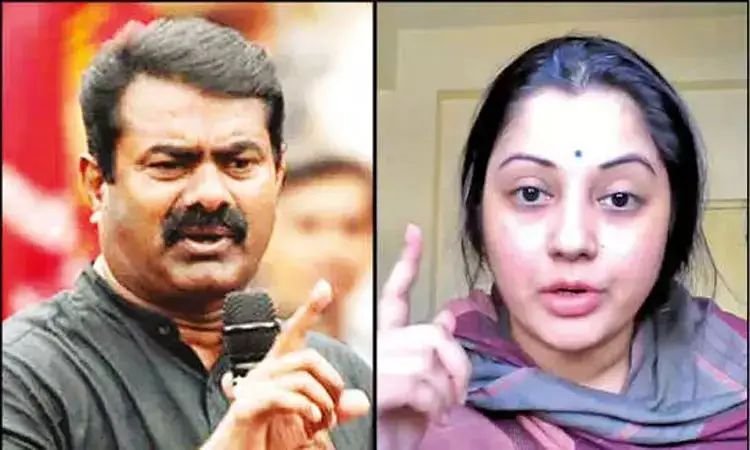 என்னமோ வயசுக்கு வந்த புள்ளைய தூக்கிட்டு போய் சோளக்காட்டில் வச்சு கற்பழிச்சு விட்ட மாதிரிலா கதறிட்டு இருக்கீங்க". சீமான் சர்ச்சை பேச்சு.!
