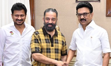 முதலமைச்சர், துணை முதலமைச்சர் ஆகியோருடன் கமலஹாசன் நேரில் சந்திப்பு.!