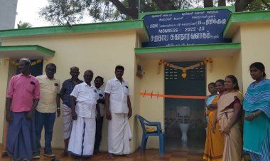 அங்கராயன்குளம் பகுதியில் புதிய சுகாதார வளாகம் 