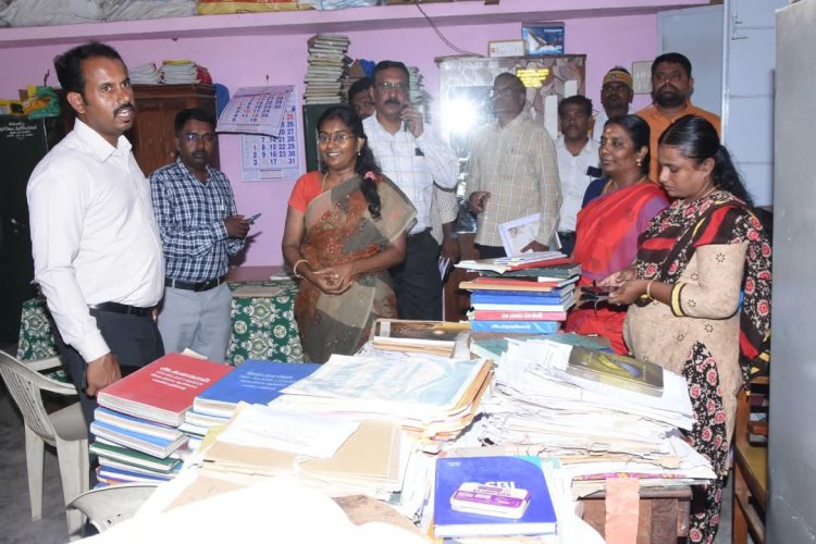 உங்களைத் தேடி உங்கள் ஊரில் திட்டத்தின் கீழ் மாவட்ட ஆட்சியர் கமல் கிஷோர் ஆய்வு.!