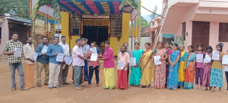 தமிழ்நாடு அறிவியல் இயக்கம்  சார்பாக நலவாழ்வு உரிமையை சட்டமாக நிறைவேற்றக் கோரி மாபெரும் கையெழுத்து இயக்கம்..!