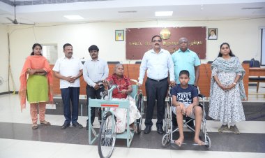 தென்காசியில் மக்கள் குறை தீர்க்கும் நாள் கூட்டம்.!