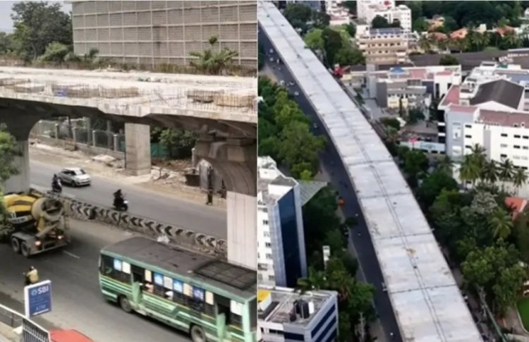 போக்குவரத்து நெரிசலை கட்டுப்படுத்த அவிநாசி சாலையில் புதிய மேம்பாலம்.!