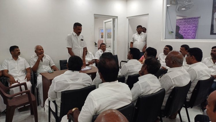 தென்காசி தெற்கு மாவட்ட திமுக செயற் குழு கூட்டம்.!