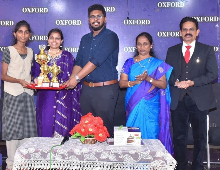தென்காசி மாவட்டத்தில் பிளஸ் 2 தேர்வில் ஆக்ஸ்போர்டு பள்ளி முதலிடம்.!