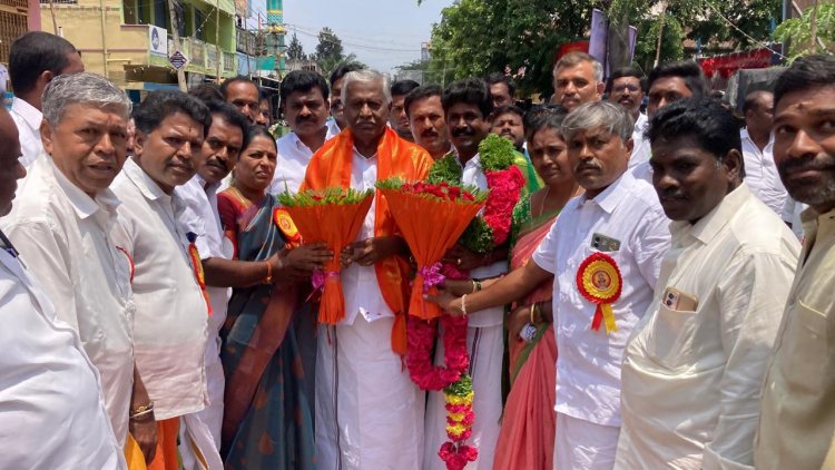 ஸ்ரீ பேட்டை மாரியம்மன் கோவிலில் மகா கும்பாபிஷேகம் .!