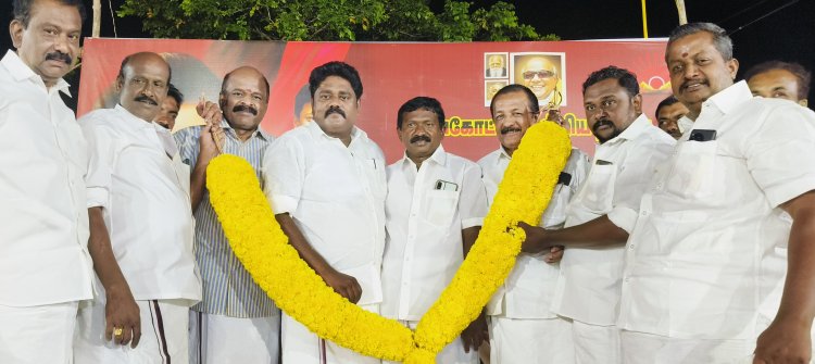இலத்தூரில் திமுக 4 ஆண்டு சாதனை விளக்கப் பொதுக் கூட்டம்.!