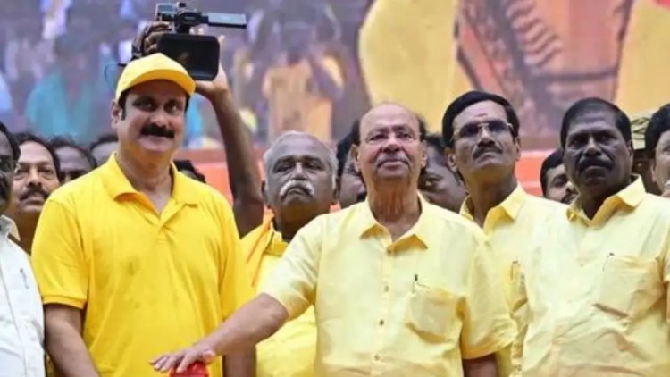 பா.ம.க. மாவட்ட செயலாளர்கள், தலைவர்கள் ஆலோசனைக் கூட்டம்.! மீண்டும் பா.ம.க.வில் சலசலப்பு.!