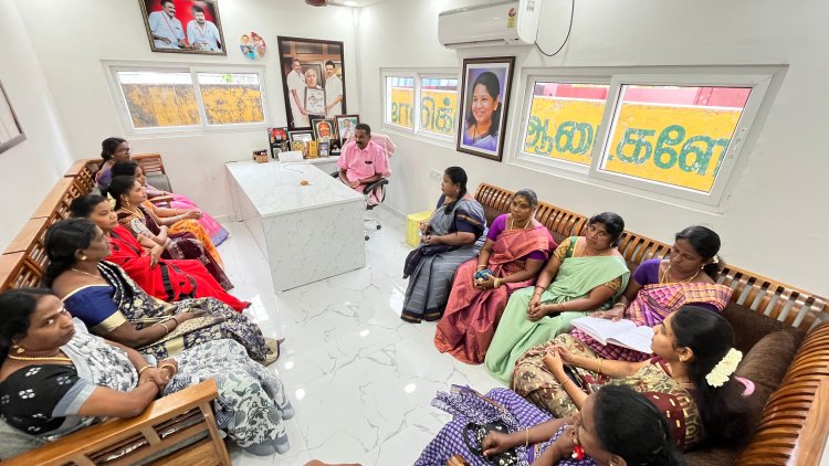 தென்காசியில் மகளிரணி  மற்றும் மகளிர் தொண்டரணி ஆலோசனைக் கூட்டம்.!