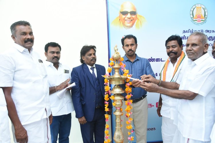 அரசு கலைக்கல்லூரியில் கூடுதல் வகுப்பறையை காணொளி காட்சி வாயிலாக முதலமைச்சர் திறந்து வைத்தார்.!