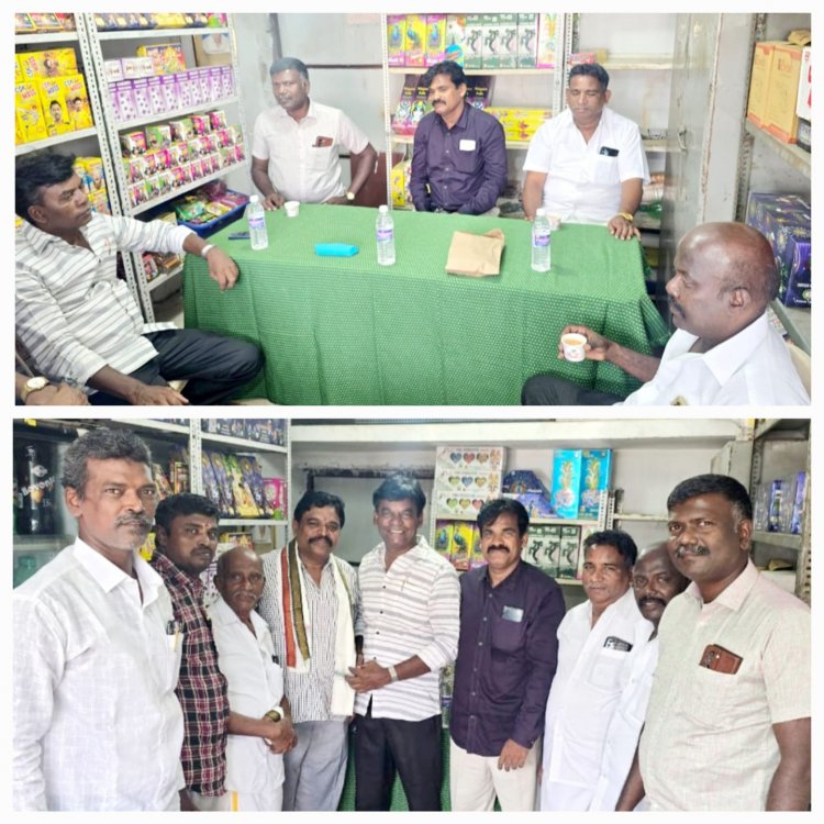திருநெல்வேலி, தென்காசி கன்னியாகுமரி மண்டலம் சார்பில் பட்டாசு வணிகர்கள் ஆலோசனை கூட்டம். !