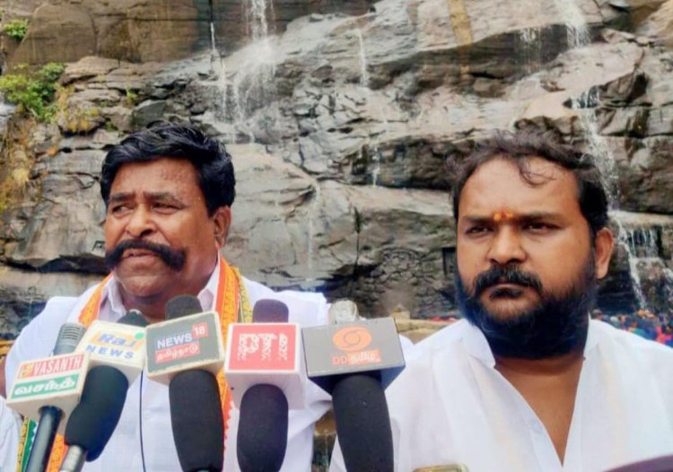 குற்றாலம் சுற்றுலா தளத்திற்கு 11 கோடி ஒதுக்கப்பட்டு பணிகள் எதுவும் நடைபெறவில்லை குற்றாலத்தில் பழனி நாடார் எம் எல் ஏ பேட்டி .!