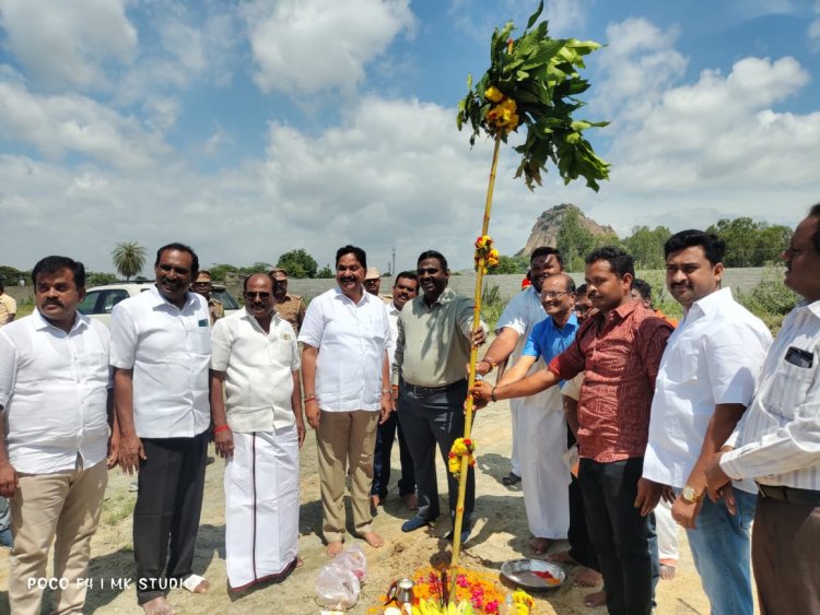  31- வது அகில இந்திய மாங்கணி கண்காட்சி நடைபெறயுள்ள இடத்தில் பூமி பூஜை.!