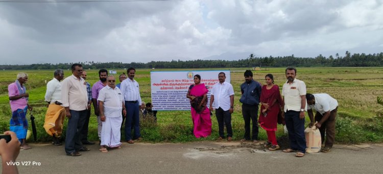 திருக்குற்றால நாத சுவாமி திருக்கோவில் நிலங்கள்நீதிமன்ற உத்தரவின் படி மீட்பு.!