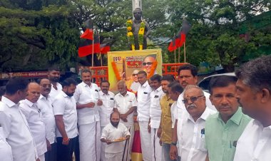 குற்றாலம் பேரூர் திமுக சார்பில் கலைஞர் பிறந்த நாள் நிகழ்ச்சி.!