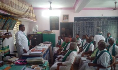 ஊத்தங்கரையில் தமிழக  விவசாயிகள்  சங்கத்தின் ஆலோசனை  கூட்டம்  