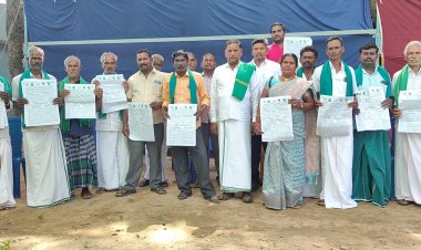 தமிழக விவசாயிகள் சங்கத்தின் நிர்வாகிகளின் ஆலோசனைக் கூட்டம் .!