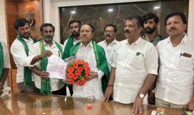 பெங்களூருவை மையமாகக் கொண்டு வட்ட ரயில் பாதை அமைக்கும் திட்டத்திற்கு நிலம் எடுப்பதற்கான பணிக்கு நன்றி தெரிவித்த தம்பி துரை .!