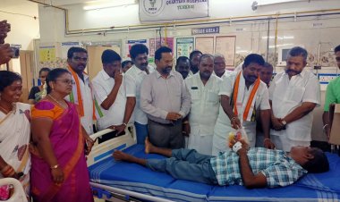 தென்காசியில் காங்கிரஸ் சார்பில் ராகுல் காந்தி 55 வது பிறந்தநாள் நிகழ்ச்சி .!