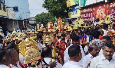 சூளகிரி பகுதியில் பேட்டை மாரியம்மன் கோவிலில் 50 வருடங்களுக்கு பிறகு ஊர்த்திருவிழா. !