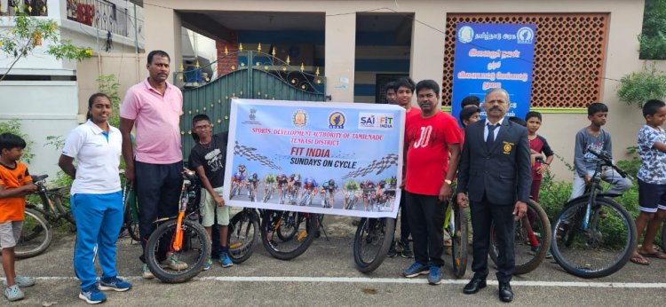 தென்காசியில் உலக மிதிவண்டி தினத்தை முன்னிட்டு மாபெரும் விழிப்புணர்வு பேரணி.!