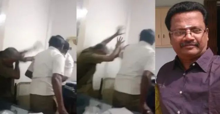 பேருந்து ஓட்டுநரை செருப்பால் அடித்த உதவி மேலாளர் பணியிடை நீக்கம். !