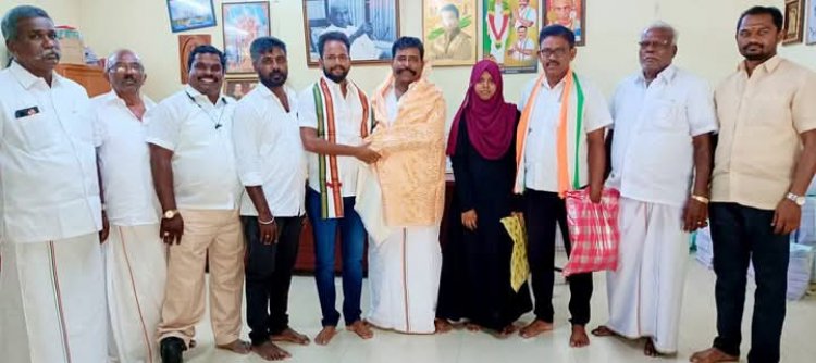 தென்காசி மாவட்ட இளைஞர் காங்கிரஸ் தலைவர் மற்றும் புதிய நிர்வாகிகள் நியமனம். !