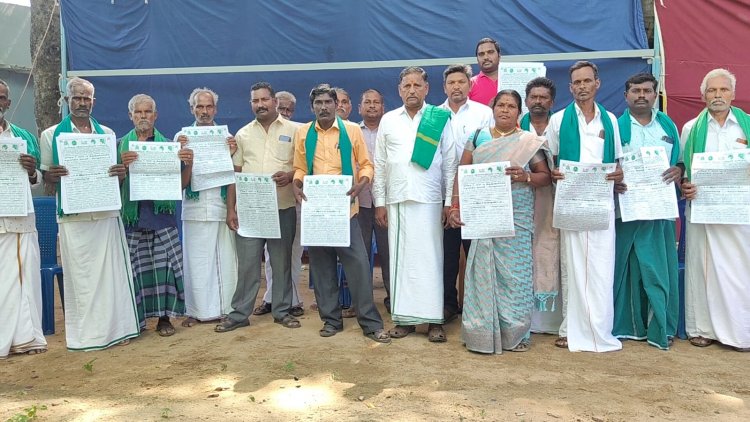 தமிழக விவசாயிகள் சங்கத்தின் நிர்வாகிகளின் ஆலோசனைக் கூட்டம் .!