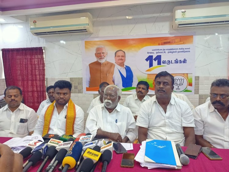 2026 ல் அதிமுக பாஜக ஆட்சி அமையும் தென்காசியில் பாஜக எம்எல்ஏ காந்தி பேட்டி.!