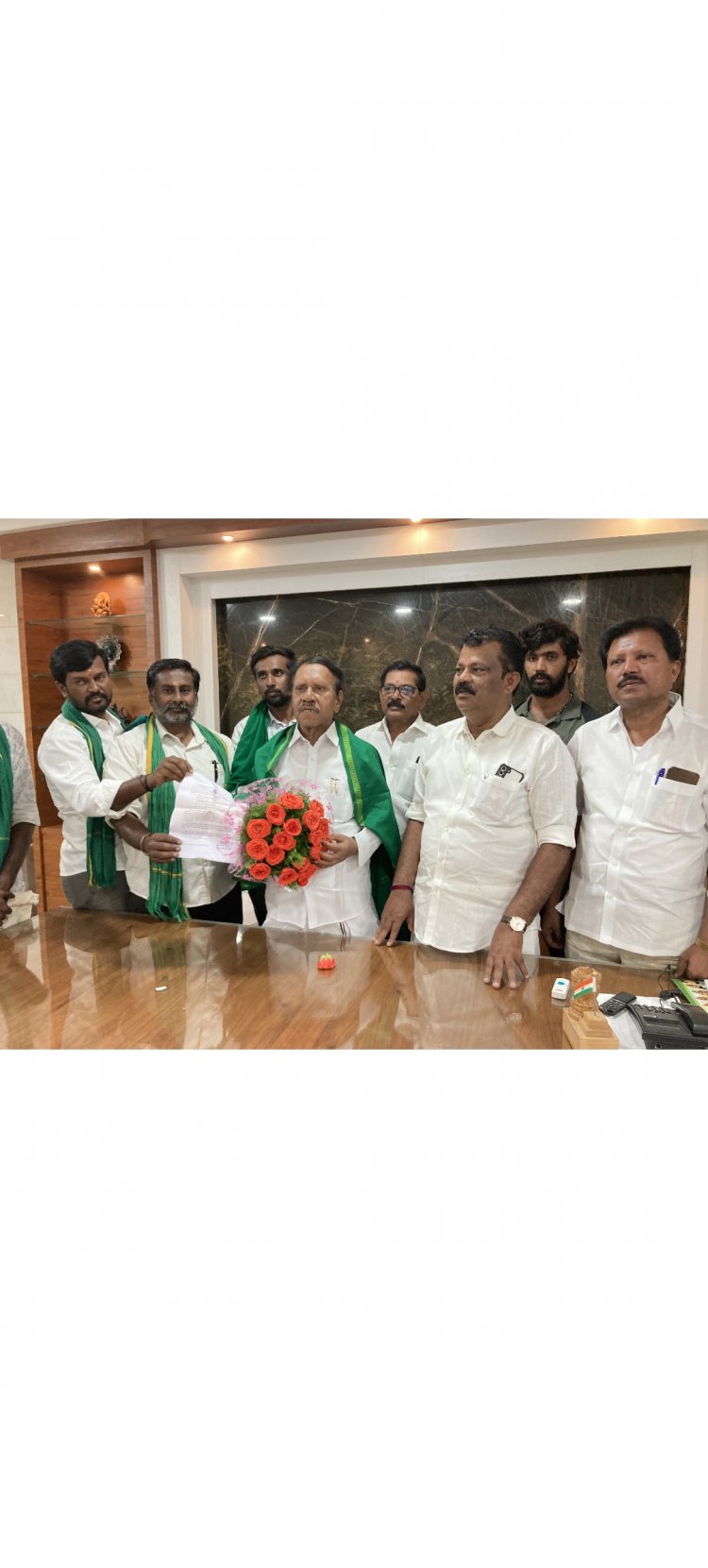 பெங்களூருவை மையமாகக் கொண்டு வட்ட ரயில் பாதை அமைக்கும் திட்டத்திற்கு நிலம் எடுப்பதற்கான பணிக்கு நன்றி தெரிவித்த தம்பி துரை .!