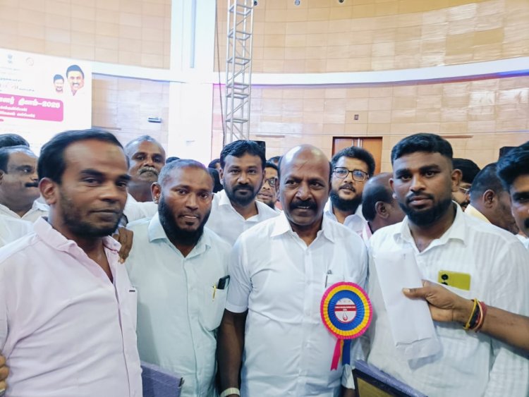 குருதி கொடையாளர்களுக்கு விருதுகள் வழங்கிய அமைச்சர் மா.சுப்பிரமணியன். !