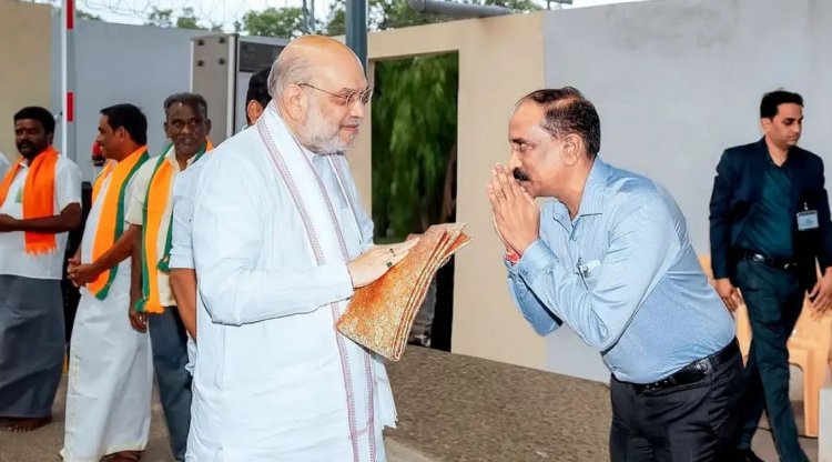 ஒன்றிய அமைச்சர் அமித்ஷாவை சந்தித்த மிளகாய் பொடி வெங்கடேசன் கட்சி பதவி பறிப்பு.! மேலும் ஒரு குண்டாஸ். !
