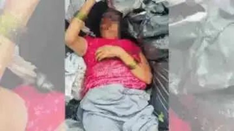 புற்று நோயாளி என்று தெரிந்தும் குப்பைக் கிடங்கில் விட்டுச் சென்ற குடும்பத்தினர், பெண்ணை மீட்டு மருத்துவமனையில் சேர்த்த காவல் துறையினர்.!