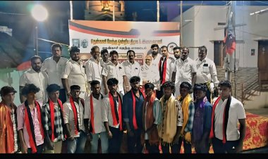 வல்லத்தில் நடை பெற்ற திமுக 4 ஆண்டு சாதனை விளக்க கூட்டத்தில் மாற்றுக் கட்சி இளைஞர்கள் திமுகவில் இணைந்தனர் .!