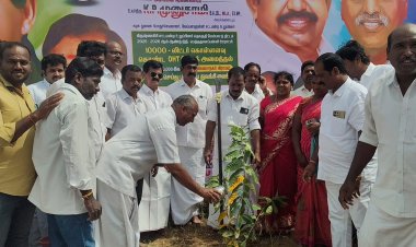 பொதுமக்களின் கோரிக்கையை ஏற்று மேல்நிலை நீர்தேக்க குடிநீர் தொட்டி அமைக்கும் பணி. !